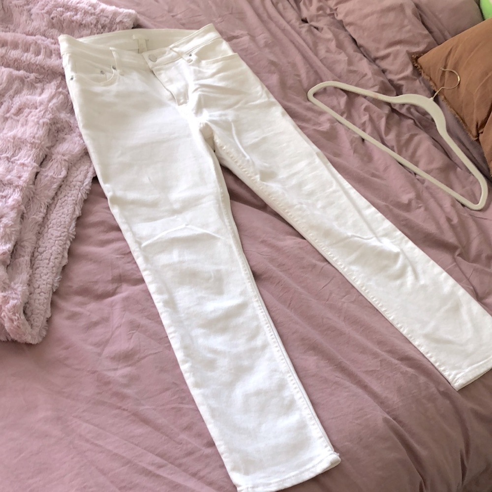 White jeans